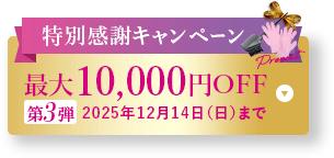 ʊӃLy[ ő10,000~OFF 3 2025N1214ij܂