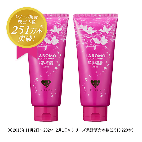 ランキングや新製品 【新品】 LABOMO SCALP AROMA 白髪染 ブラック 3本 