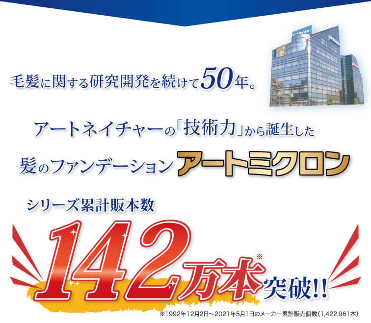 シリーズ累計販売本数100万本突破